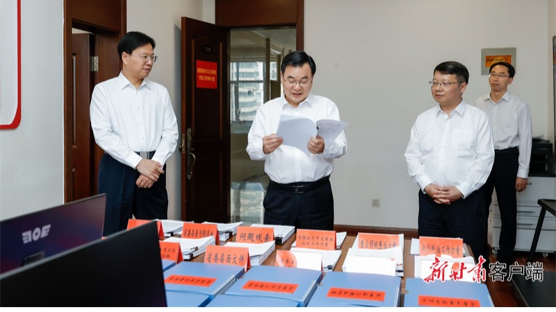 胡昌升在省委办公厅调研时强调深入整治大局主义为基层减负 健全风格建设常态化长效化机造